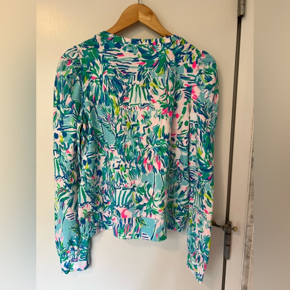 Lilly Pulitzer Jansen Long Sleeve Sweatshirt - Picture 5 of 9